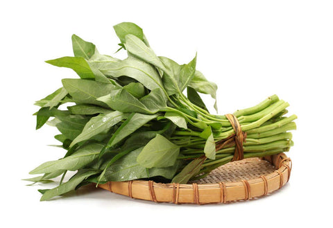 KCT GARDEN Kong Xin Cai greens for crunchy snacks.