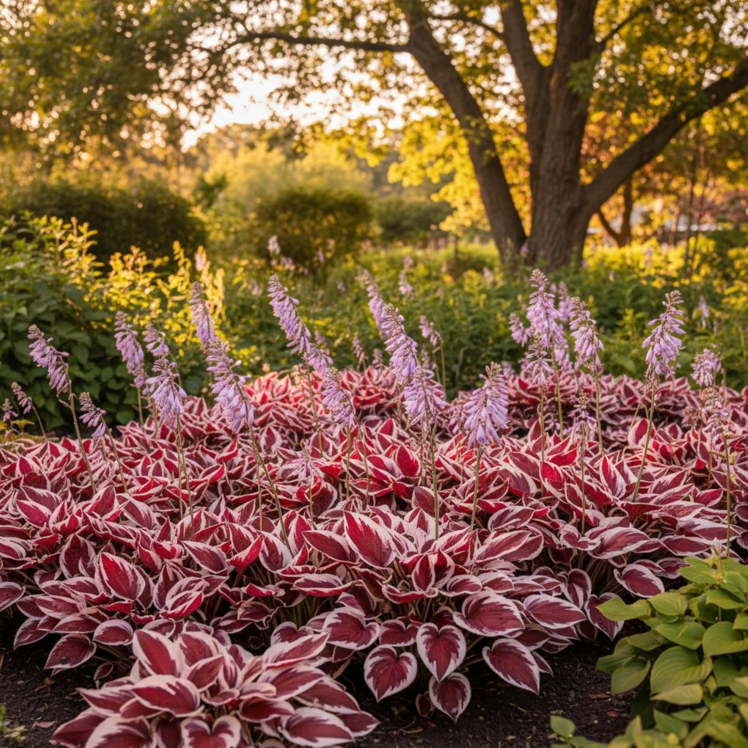 KCT Garden hosta seeds border planting for elegant shaded borders.