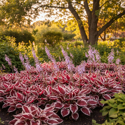 KCT Garden hosta seeds border planting for elegant shaded borders.