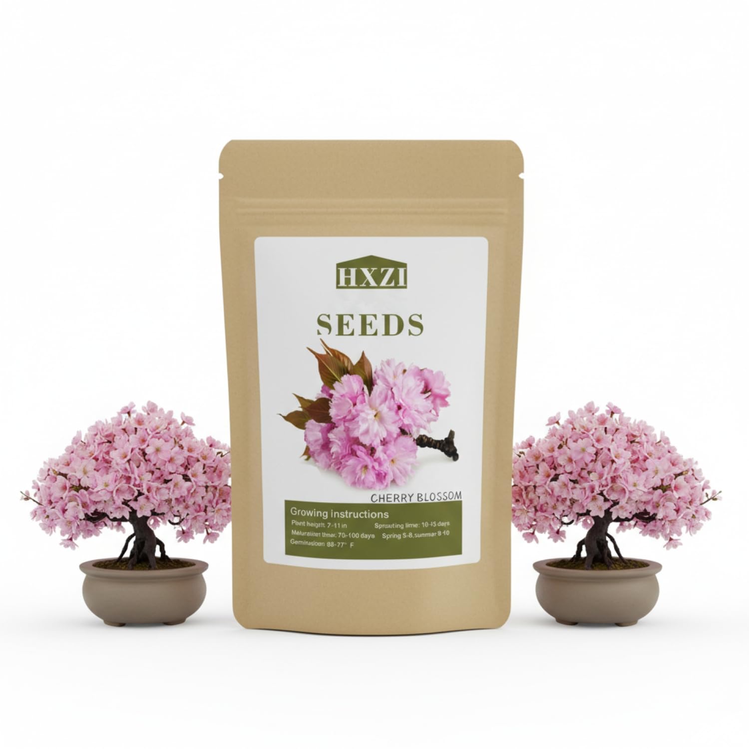 KCT GARDEN Japanese cherry blossom seeds pack 30 for bonsai planting