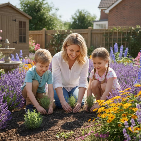 KCT GARDEN lavender planted in containers for small spaces