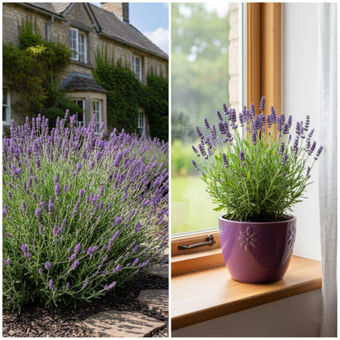 KCT GARDEN dried lavender sachets and teas for crafts