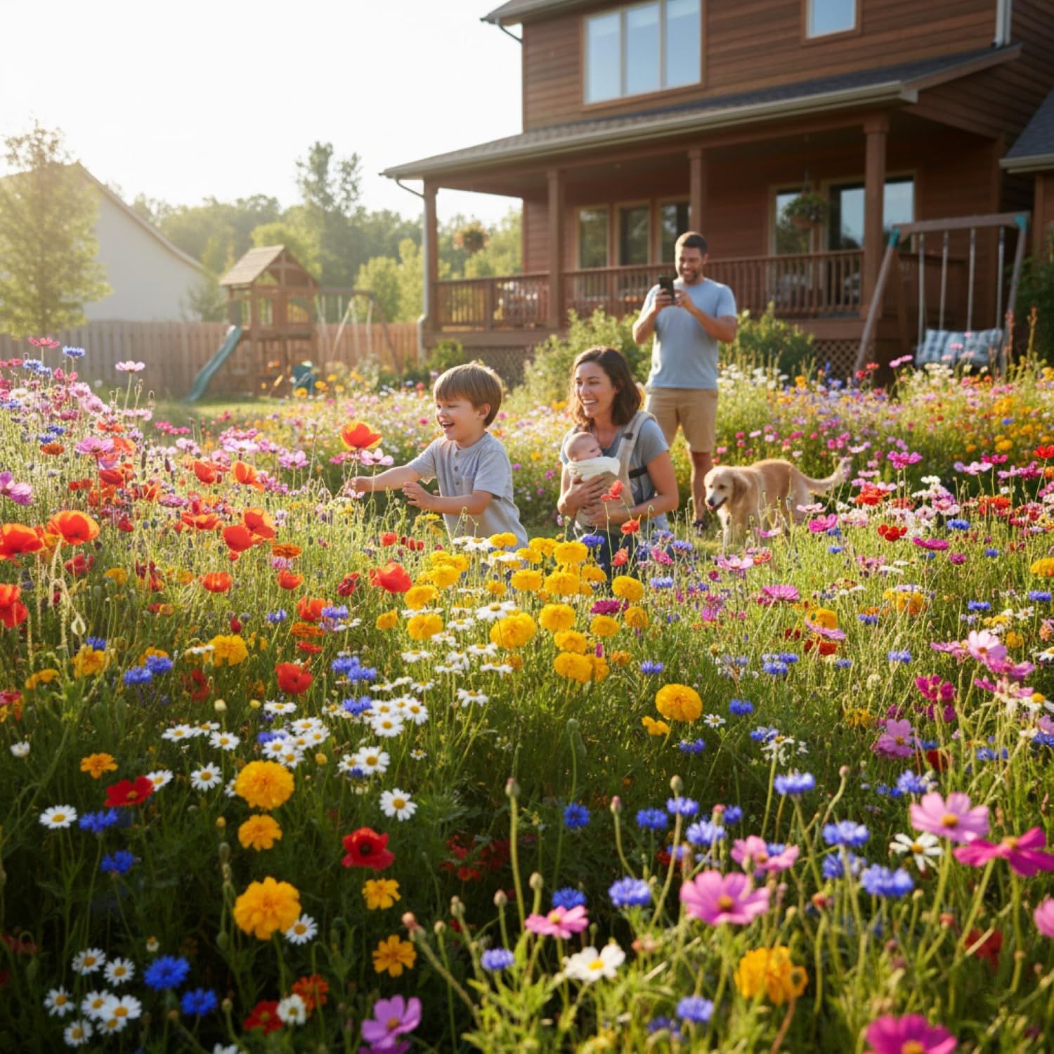 KCT GARDEN perennial flower seeds closeup – ready to nurture long-lasting garden color.