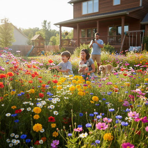 KCT GARDEN perennial flower seeds closeup – ready to nurture long-lasting garden color.