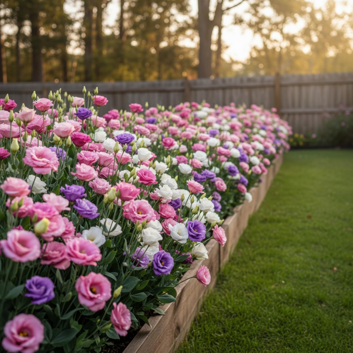 KCT GARDEN Thornless Lisianthus add soft elegance to bouquets.