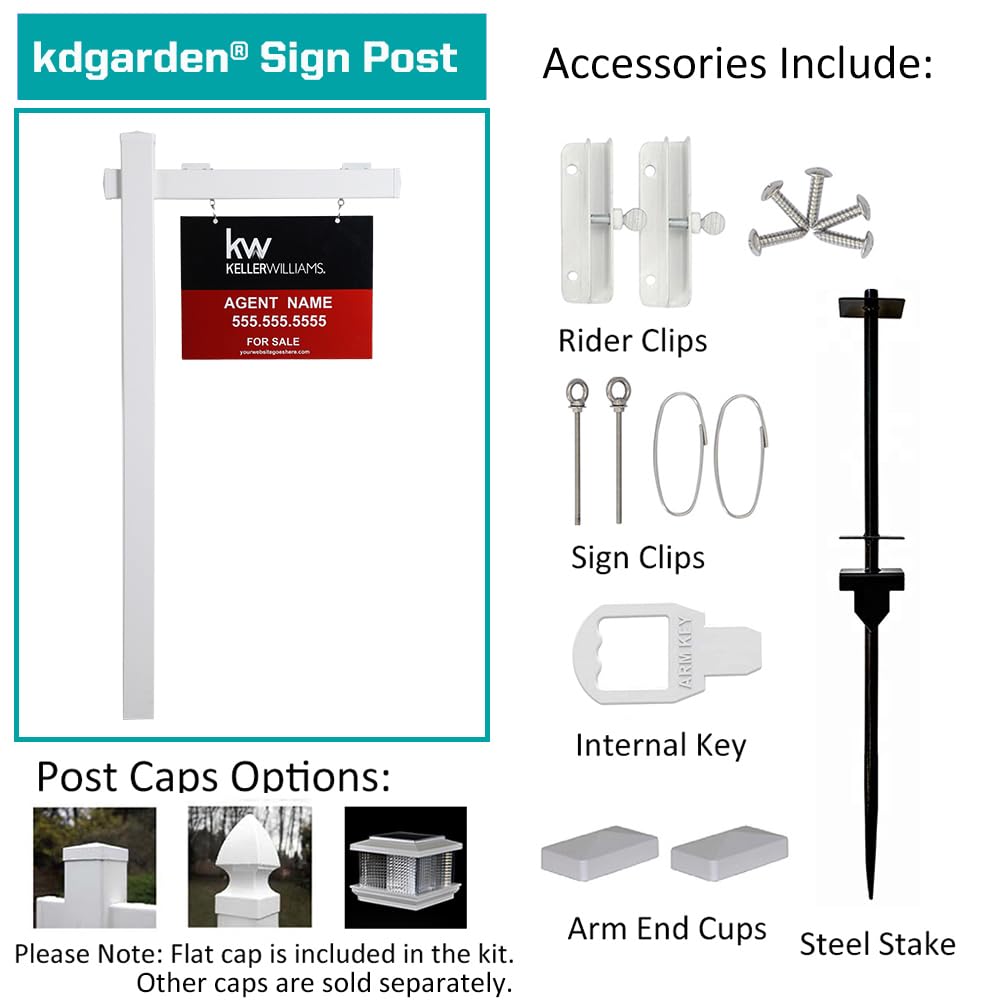 KDGarden easy setup with hammer and screwdriver