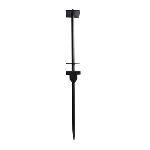 kdgarden heavy duty steel power stake for real estate signs provides durable rust resistance