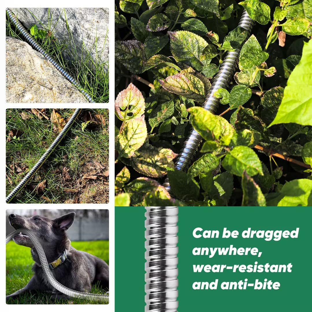 Kebose 10-function nozzles provide versatile patterns for watering and cleaning.