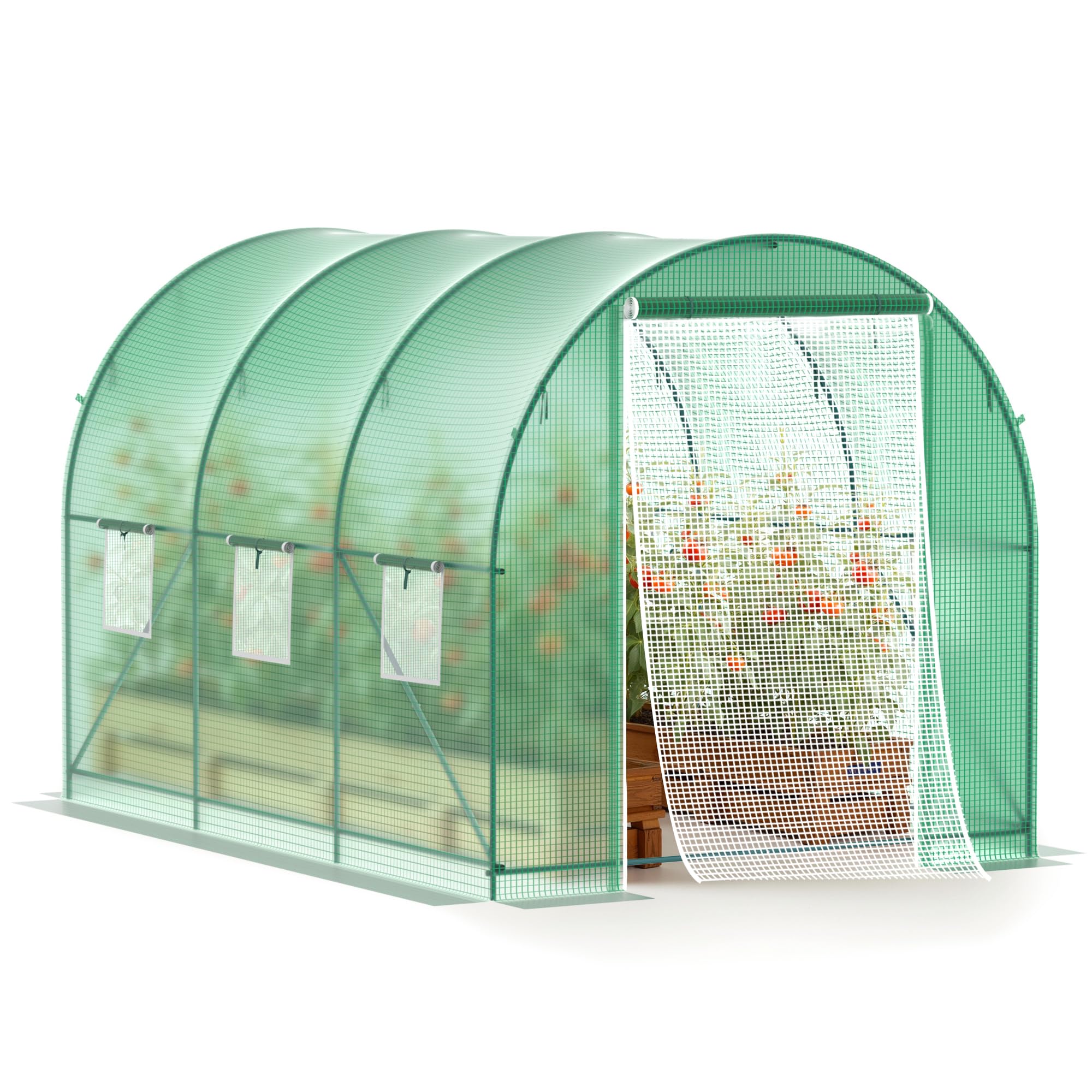 Kecreque base extension enhancing frost protection for seedlings and plants