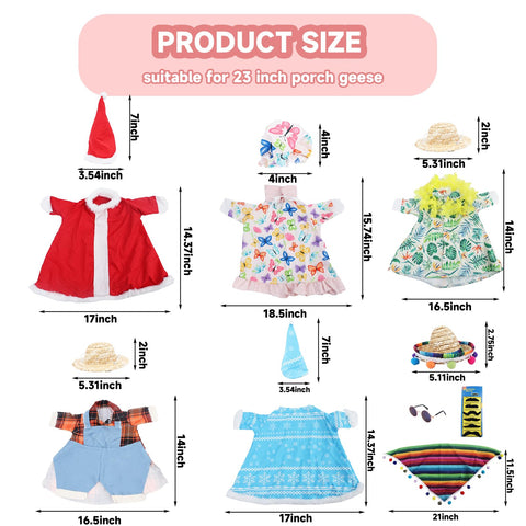 Kedaijin Easter goose outfit brings bright seasonal focal point to lawn décor.