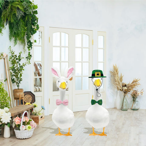 Kedaijin summer Hawaiian goose costume for bright tropical vibes in outdoor spaces.