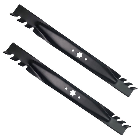 KEDAKEJI 46-inch mower blades packaging ready for replacement