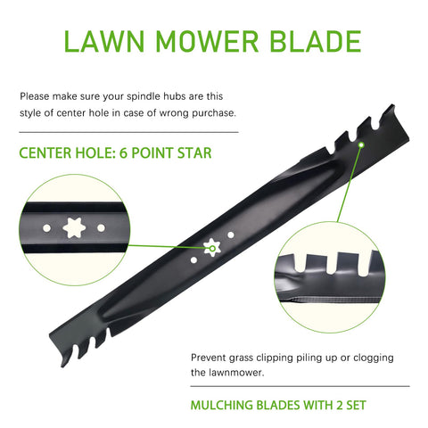 KEDAKEJI mulching blade on lawn delivering finer mulch