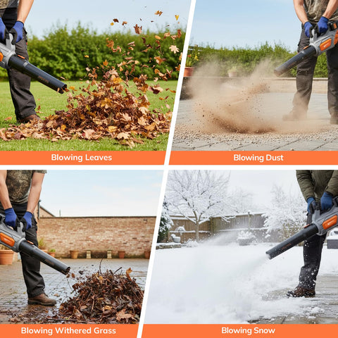 Keenstone Leaf Blower lightweight design at 5.5 pounds for reduced fatigue during use
