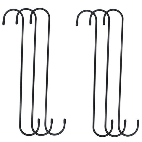 KEEPFFYE 12-inch hooks provide versatile indoor and outdoor hanging options.