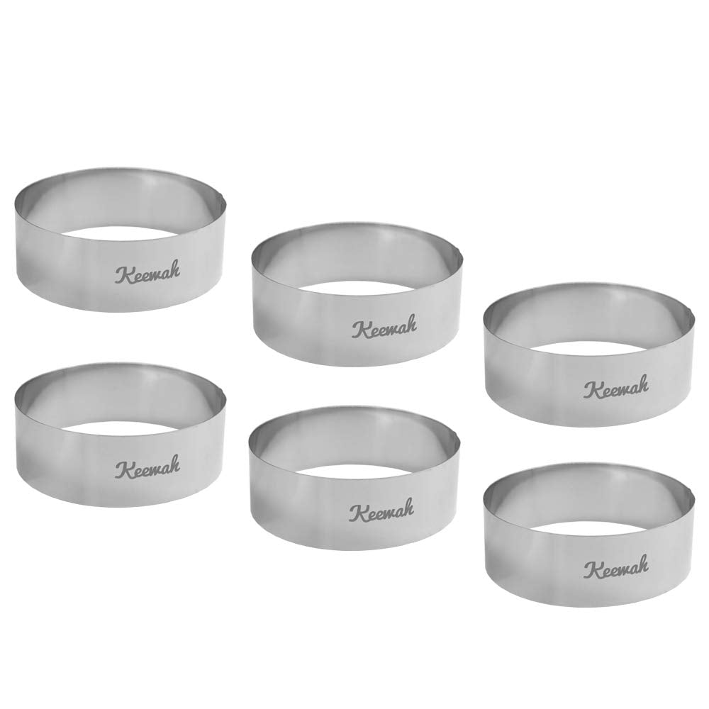 Keewah burger ring 6pc packaging view demonstrates convenient bun prep and storage.
