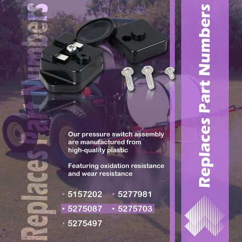 Kefly pressure-switch rear view shows durable connectors