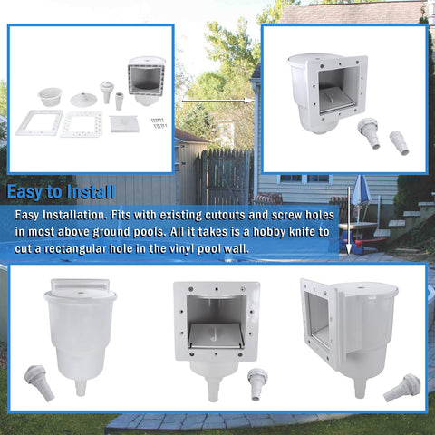 Kefly return hose fitting enables efficient water return setup