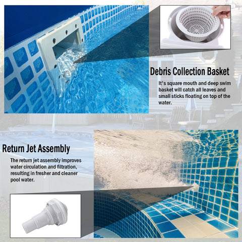 Kefly vacuum suction cup adapter supports effective skimming