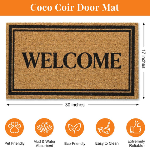 Kelarea indoor-outdoor mat at an entryway for versatile high-traffic use.