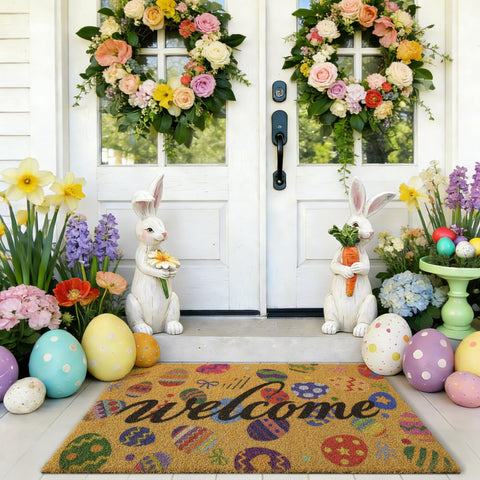 Kelarea indoors-outdoors setup demonstrates versatile placement at doors, porches, or patios.
