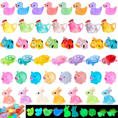 Kelfendeko fairy garden mini resin animals for decorative scenes