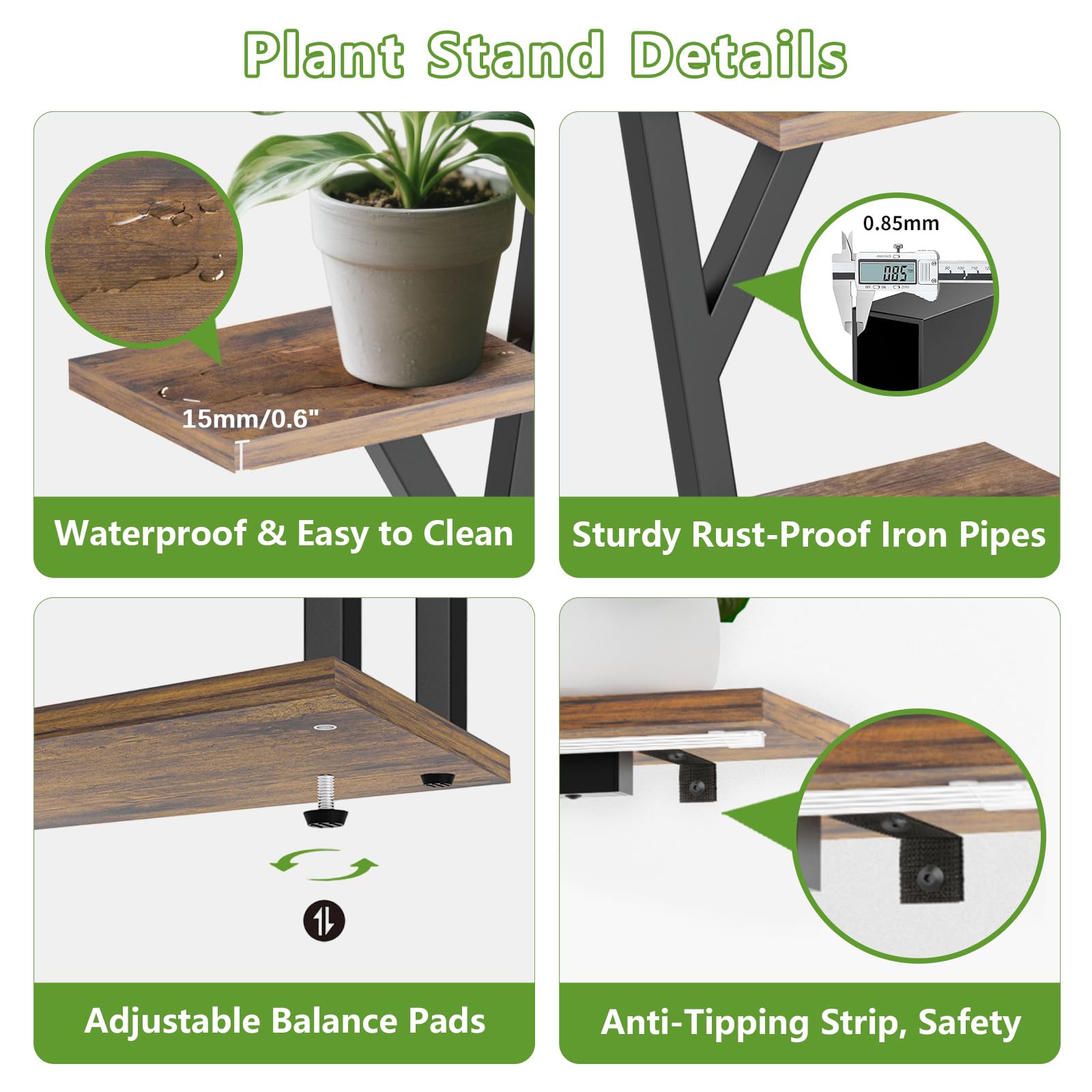 Kelhomecl anti-tip straps add safety for homes with kids or pets.