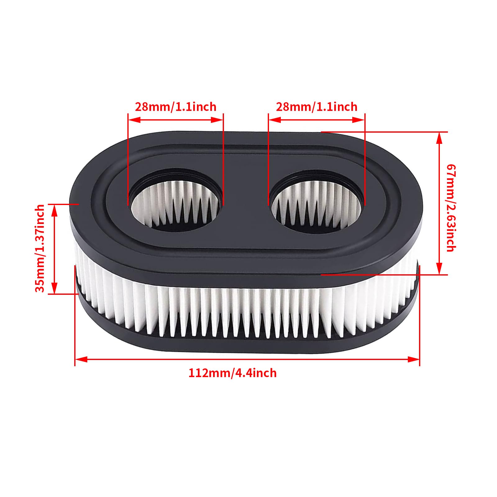KELKONG 593260 pre-filter closeup showing enhanced filtration and durability.