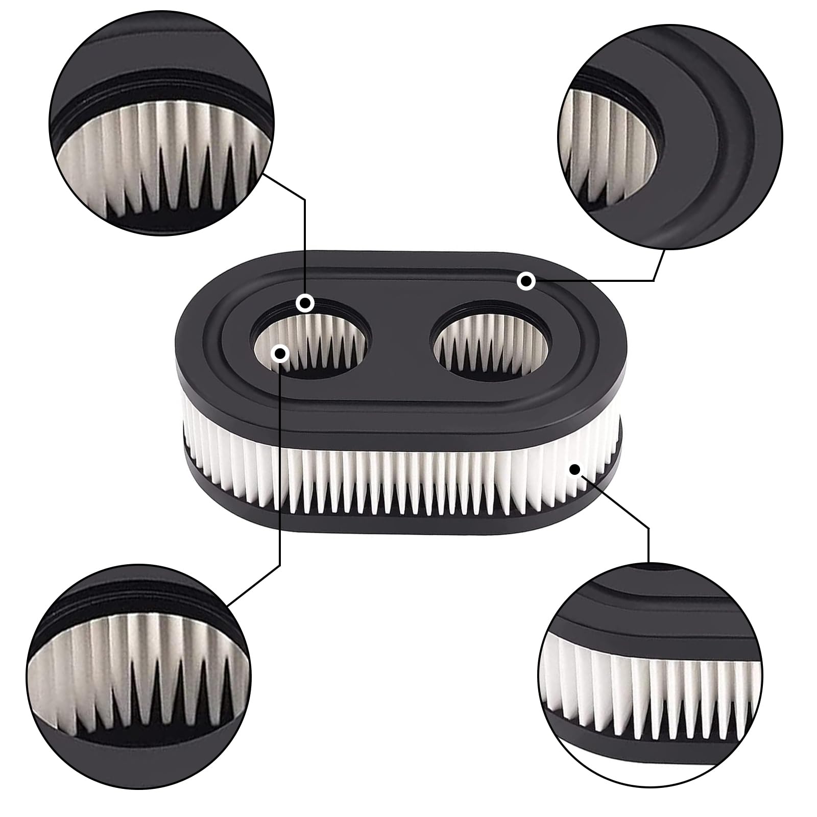 KELKONG 593260 spark plugs two-size kit supports multiple engine models.