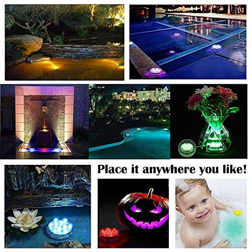 Kellegour remote-controlled LEDs stay waterproof for easy setup.