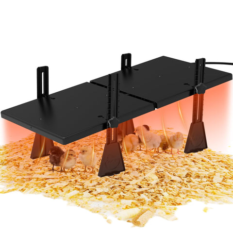 Keltne brooder heater with foldable plates for compact storage and quick setup