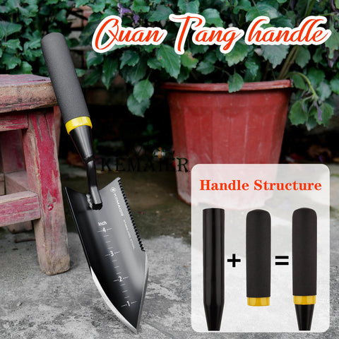 Kemaier ergonomic handles: comfortable grip reduces fatigue during long gardening sessions.