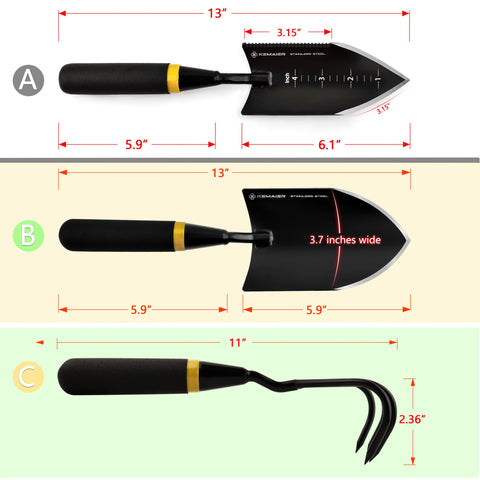 Kemaier cultivator with curved tines for loosening soil and weeding.