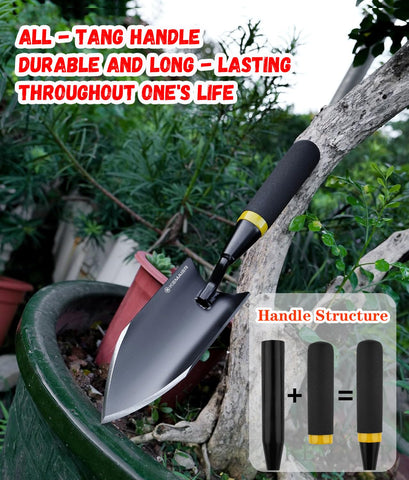 Stainless steel construction resists rust for long-lasting garden performance by Kemaier.