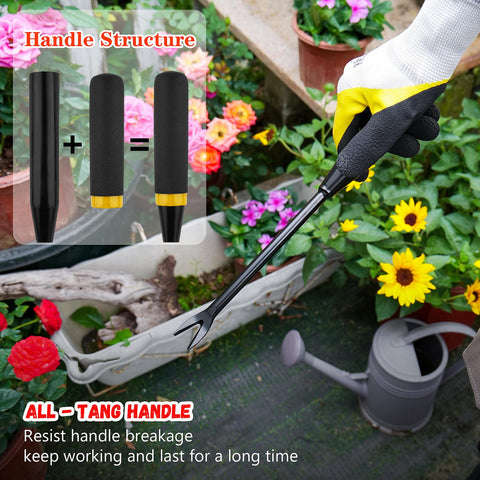 Kemaier weed tool with a full-tang handle for stability.