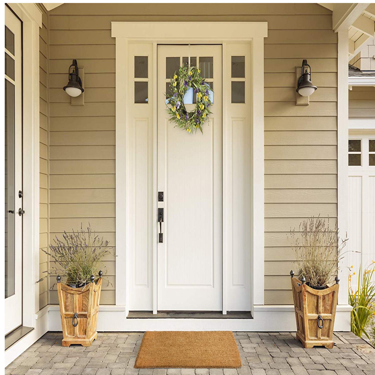 Kempf 18x30 doormat shown outdoors for year-round utility