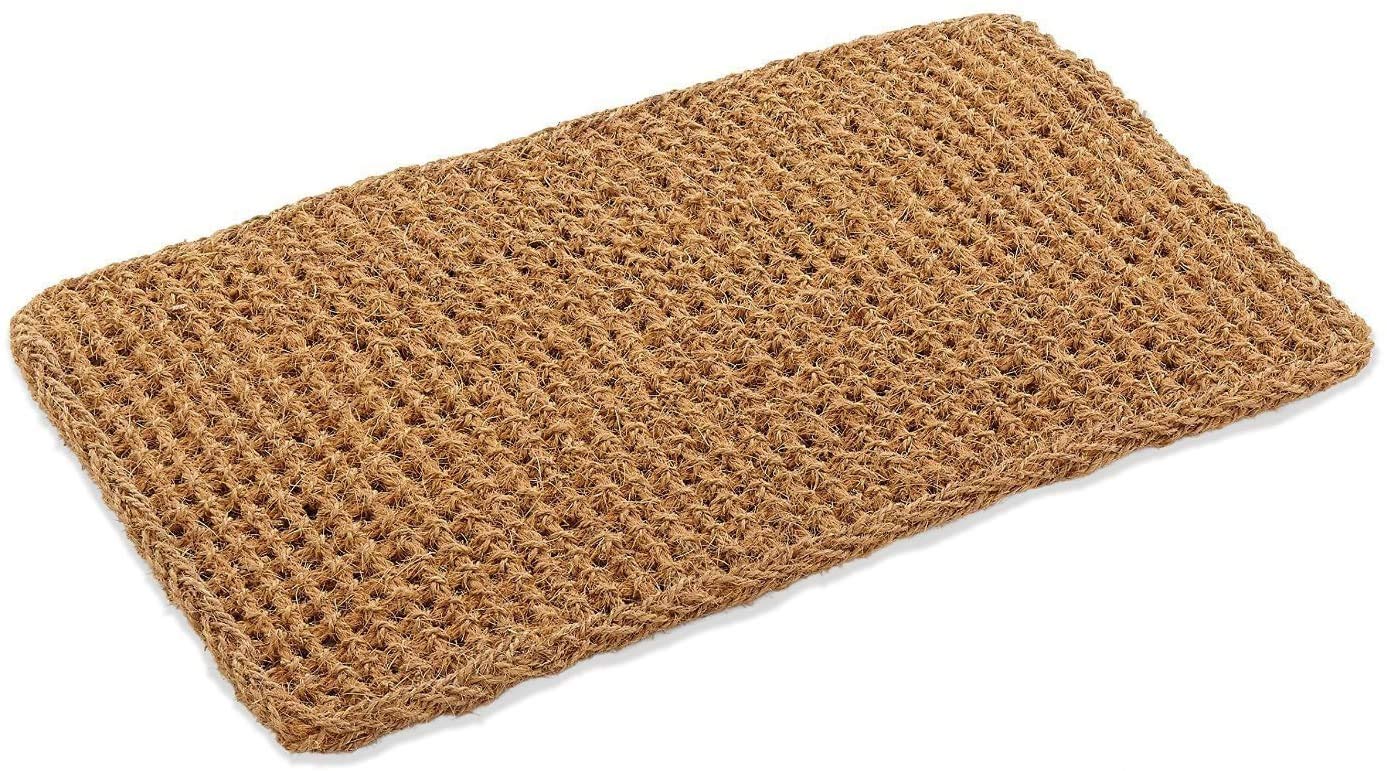 Kempf Dragon Weave close-up of twisted coir fibers for robust scraping