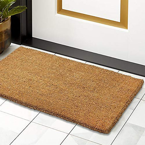 Kempf Rustic warm-toned mat: welcoming texture adds character to entryways.