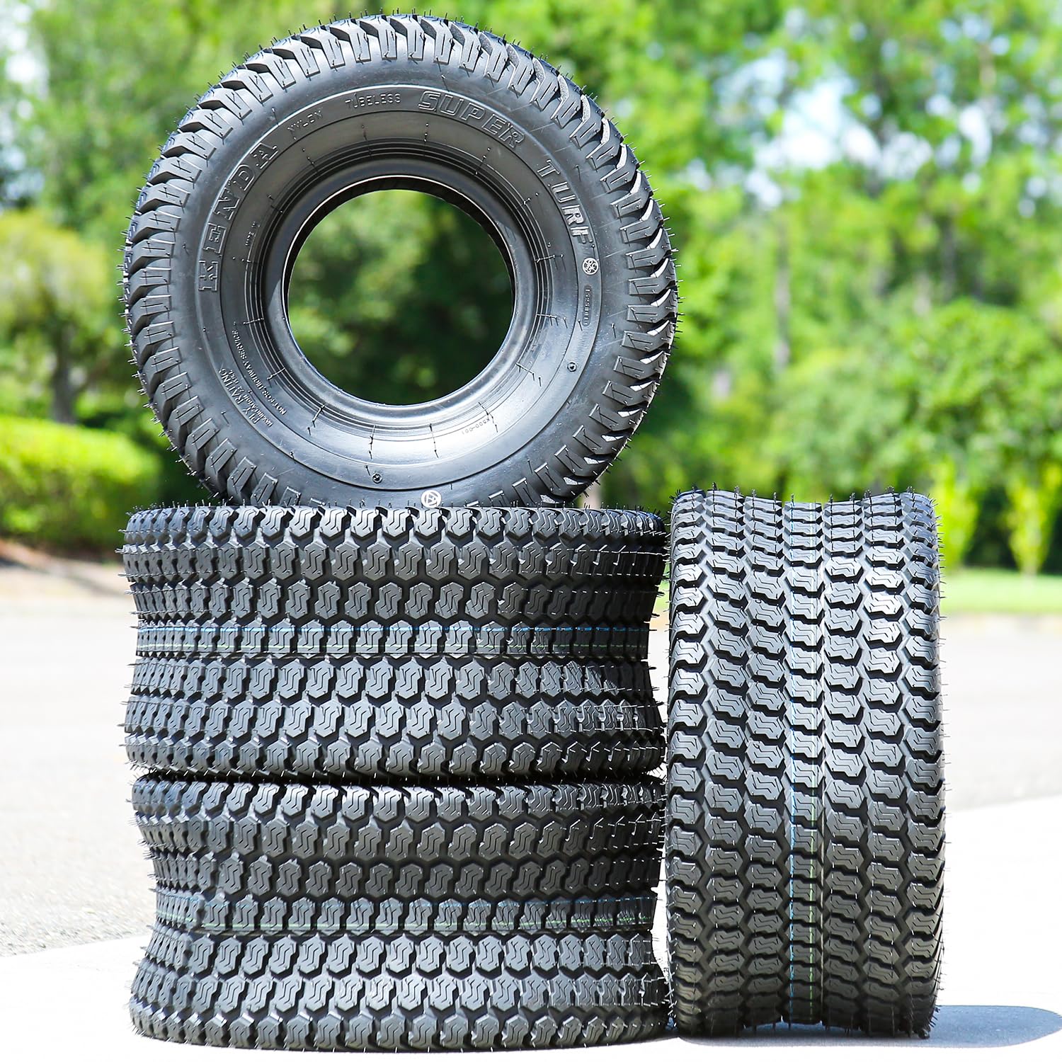Kenda K500 Super Turf tire designed for Scag Exmark compatibility
