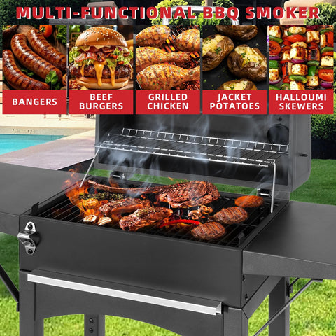 Kendane Charcoal Grill ash tray simplifies cleanup after grilling
