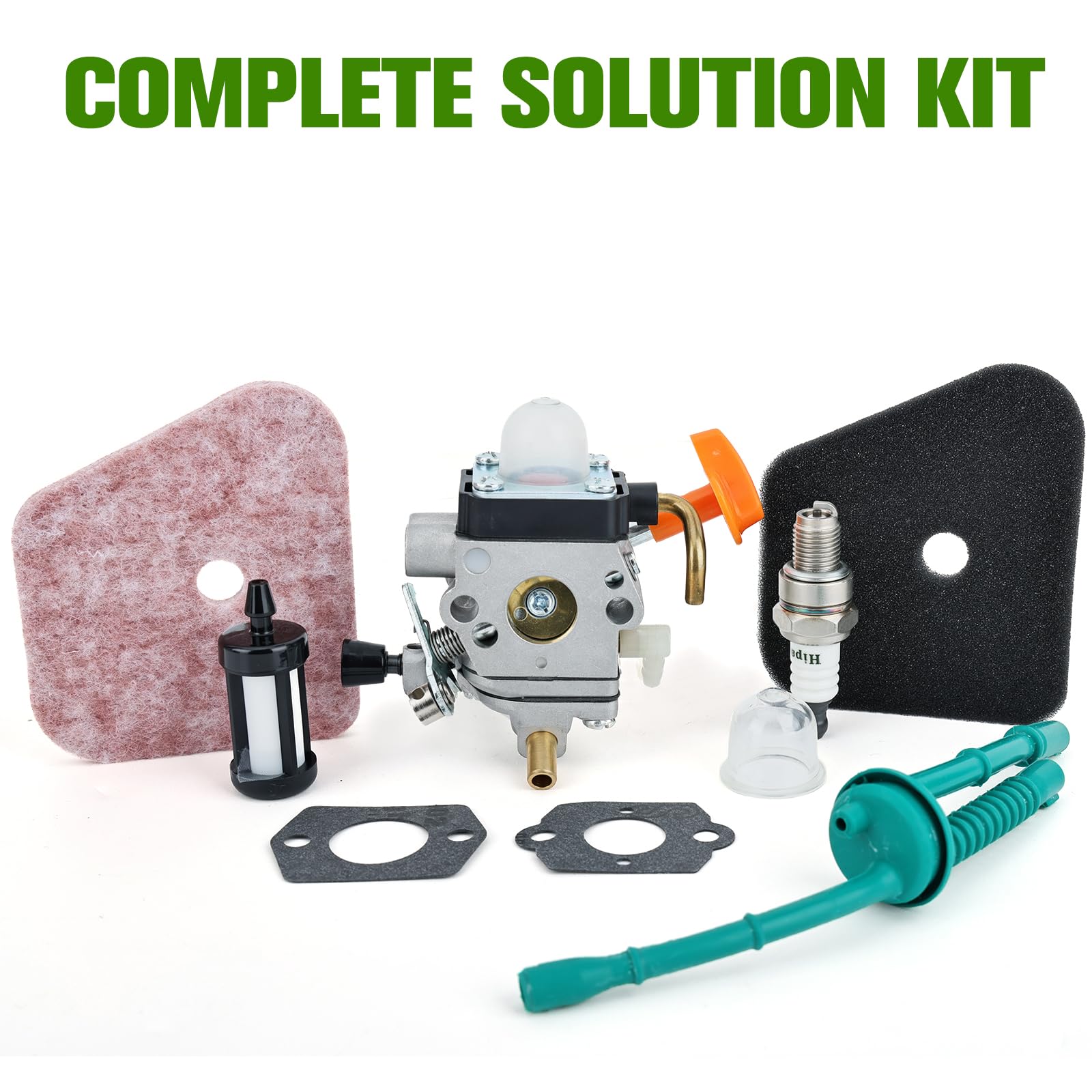 Kendwin brushcutter repair kit in packaging ready for use.