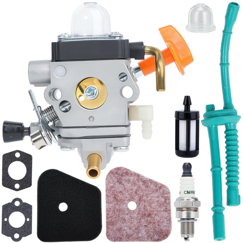 Kendwin FS90R carburetor front view for reliable starts and smooth operation.