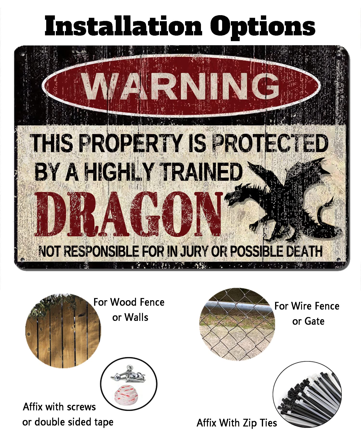 Kengtou Outdoor wall decor dragon sign; bold garden or patio display