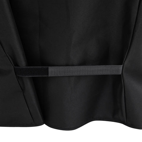 Kenmore 33-inch grill cover protects against dust and debris between uses.