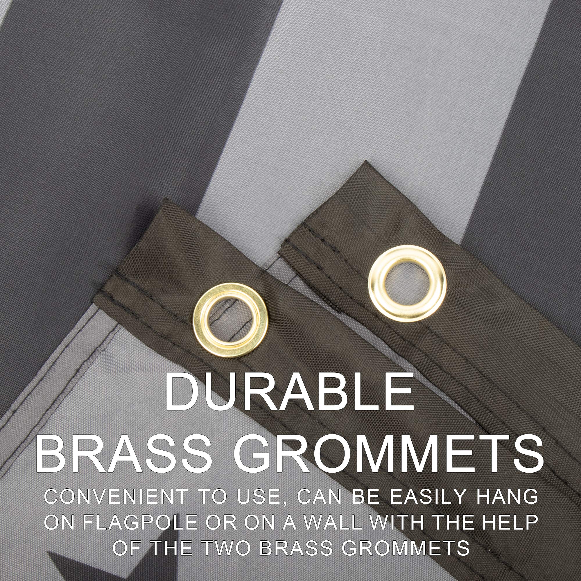 KENPMA Flags feature double stitched edges for durability