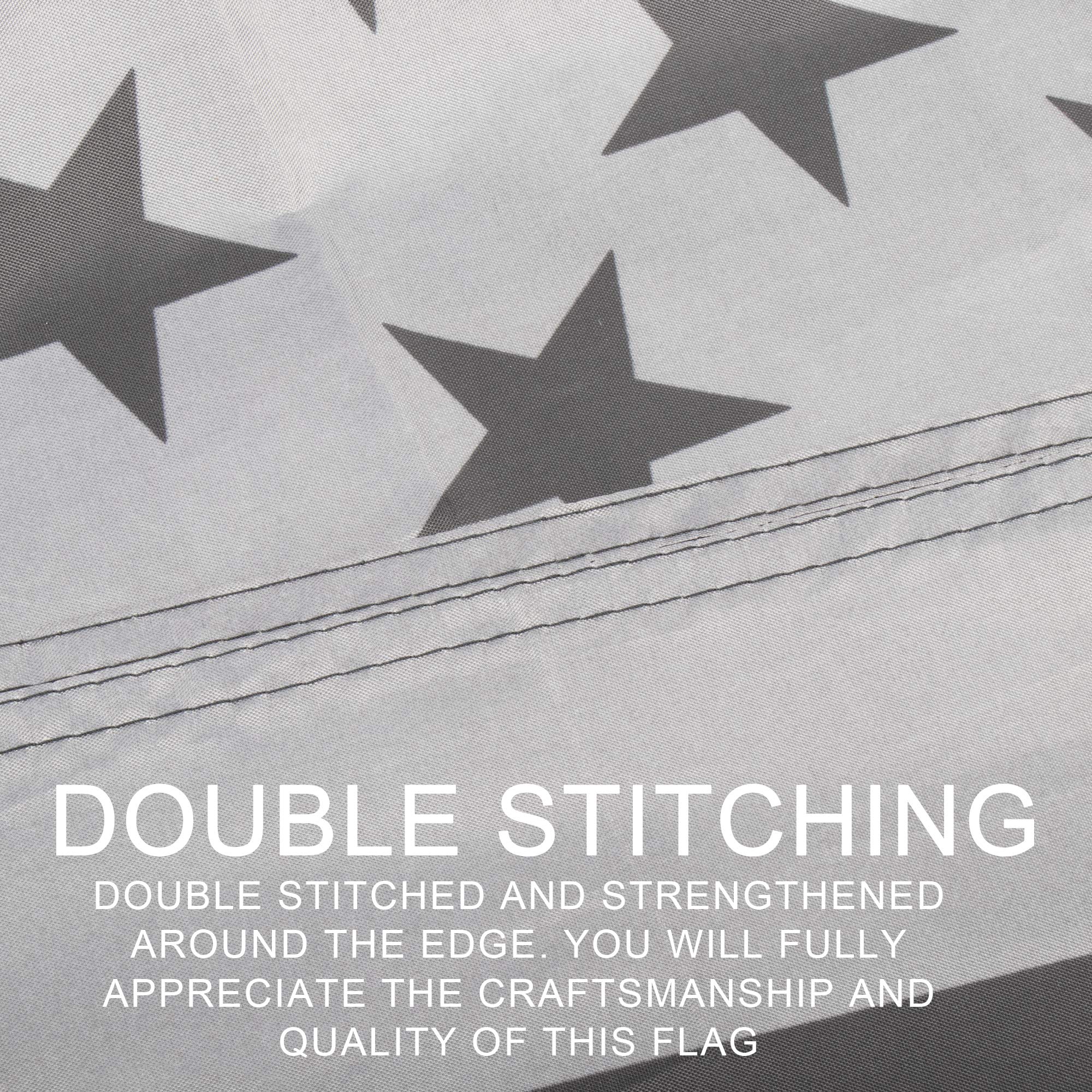 KENPMA Weather-resistant flag set suitable for walls, patios, and fences