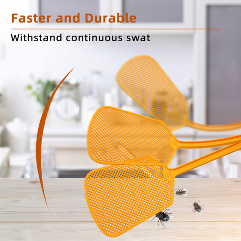 Kensizer non-slip thick handle supports fast, accurate swatting sessions.