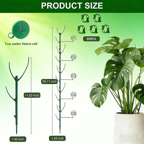 Keoferlo plant clips and ties secure stems without damage