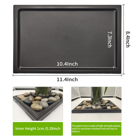 KEOHOLI bonsai tray inner size fits most pots.