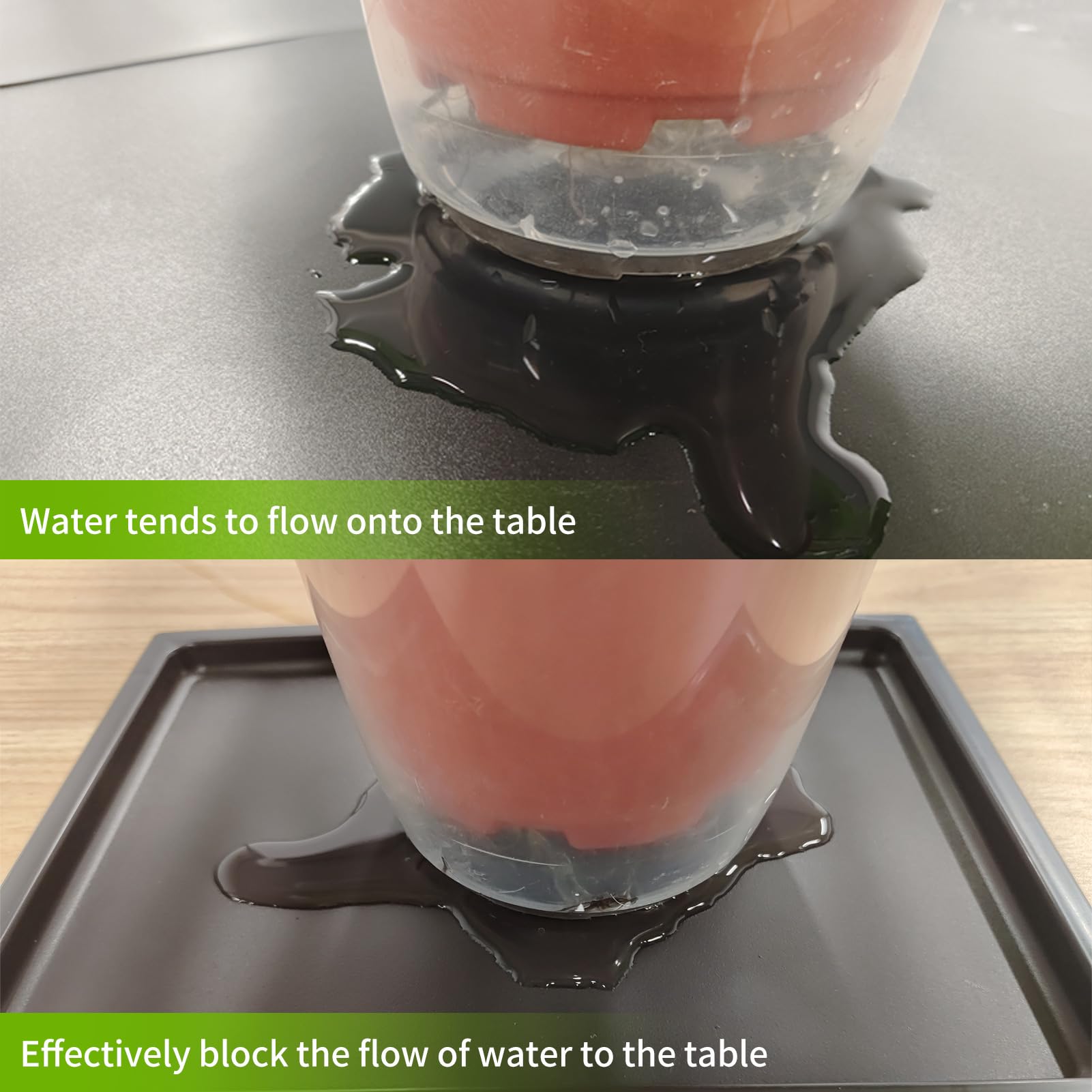KEOHOLI sturdy plastic resists corrosion and deformation.